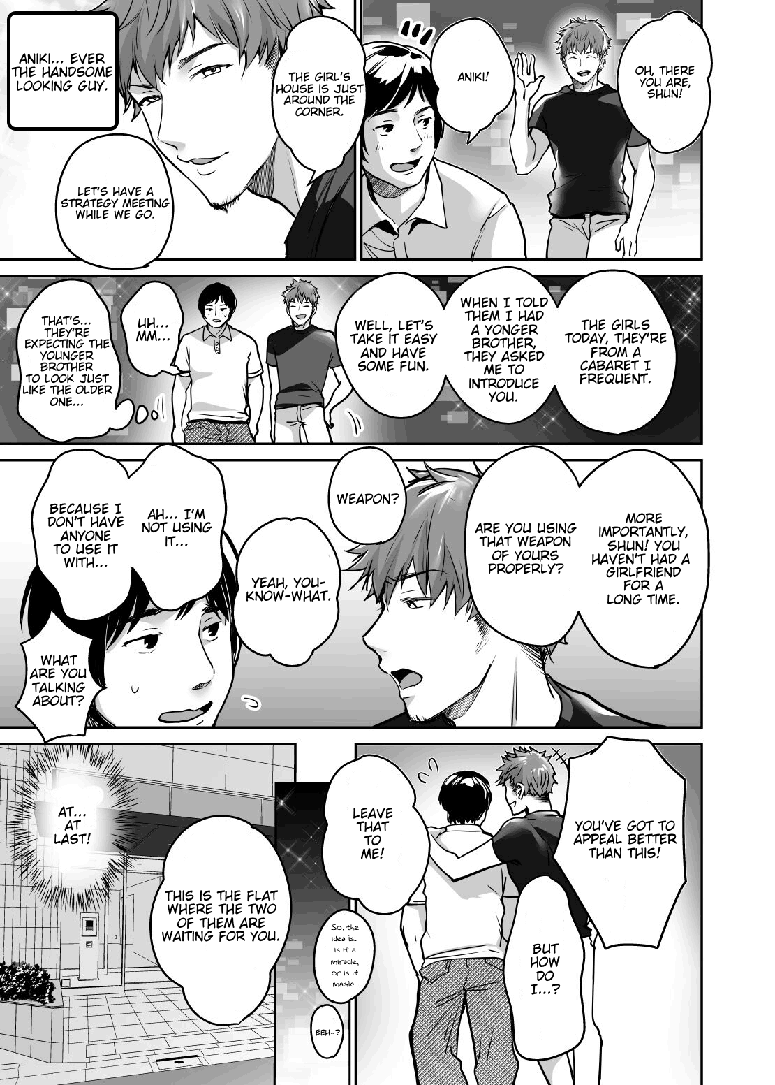 Caras suspeitos desejam exibição de colegial tentáculo futanari ecchi - Image 7