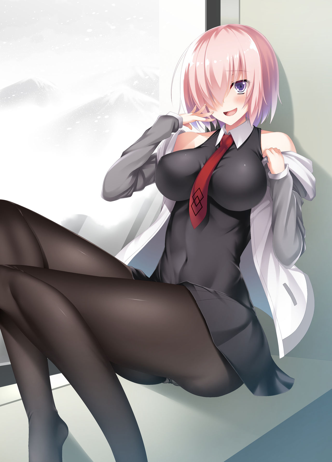 命运堕落秩序：主人胸部工作和牛仔女郎色情 - Image 15