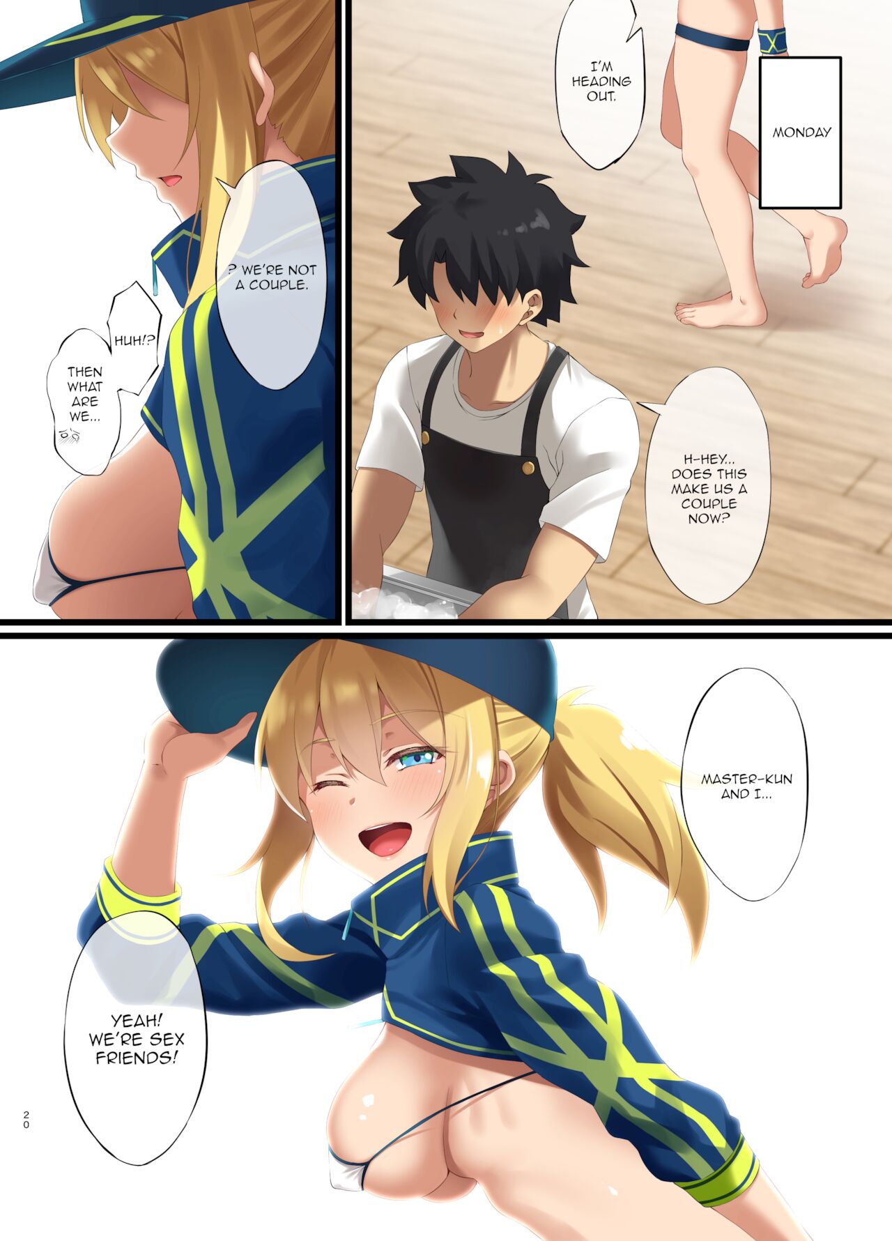 金发女佣在睡眠中被舔 - Image 19