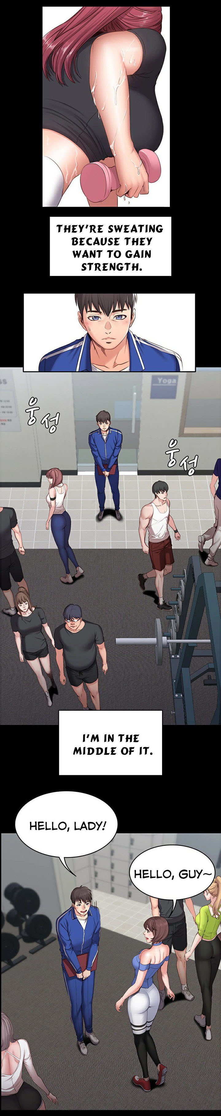 Busige Fitnessstudio-Chefin trainiert und fickt Mädchen - Image 3