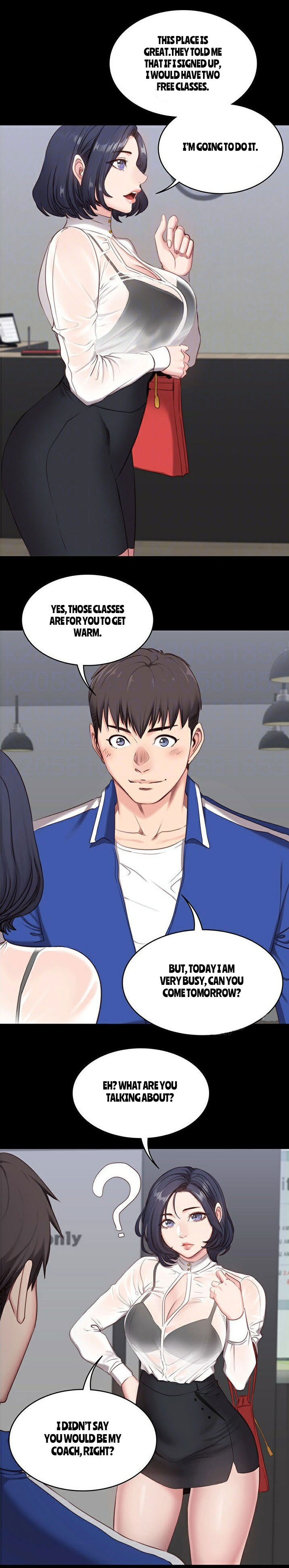 Busige Fitnessstudio-Chefin trainiert und fickt Mädchen - Image 52