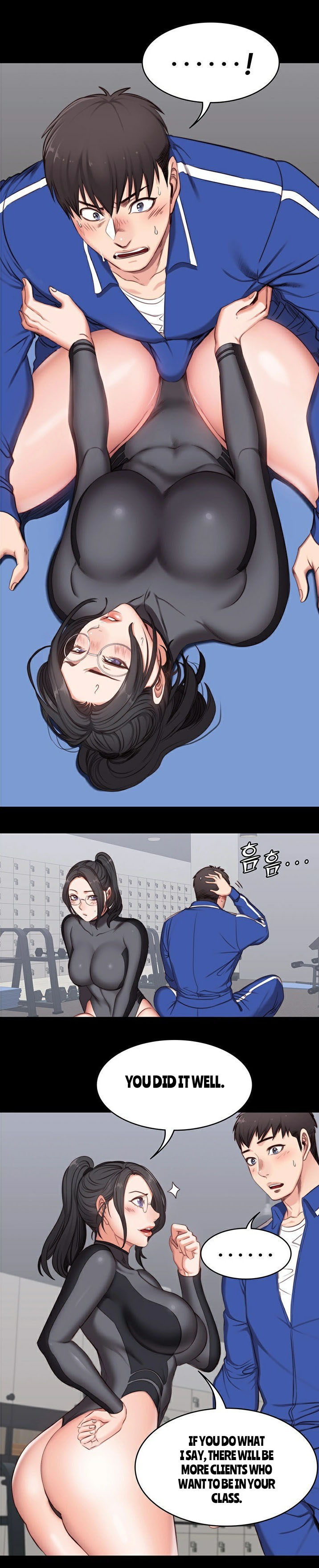 Busige Fitnessstudio-Chefin trainiert und fickt Mädchen - Image 72