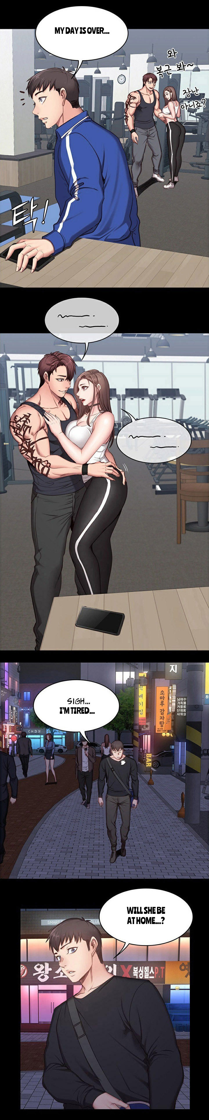 Busige Fitnessstudio-Chefin trainiert und fickt Mädchen - Image 95