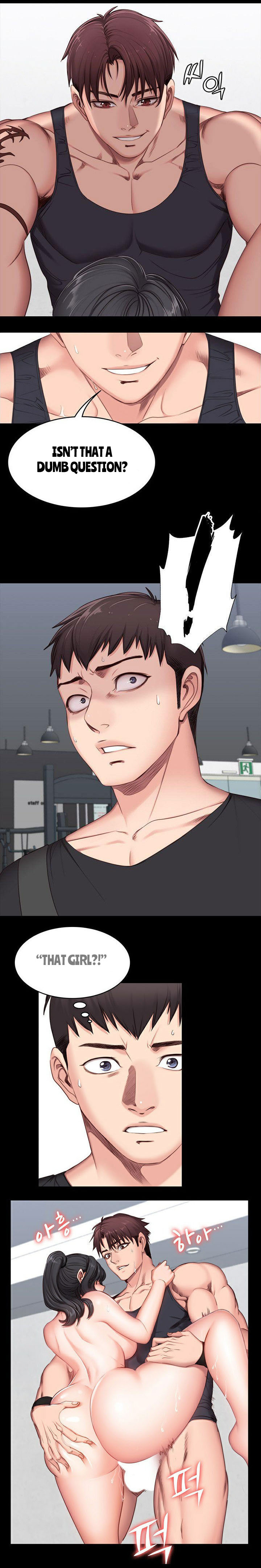 Busige Fitnessstudio-Chefin trainiert und fickt Mädchen - Image 105