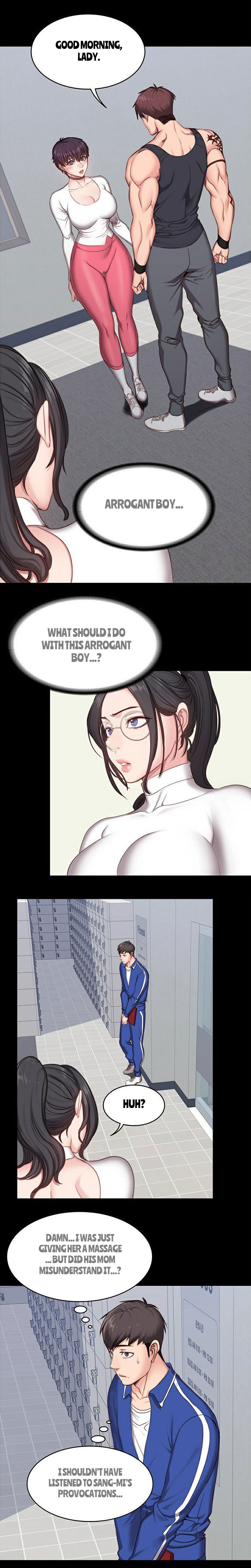 Busige Fitnessstudio-Chefin trainiert und fickt Mädchen - Image 135