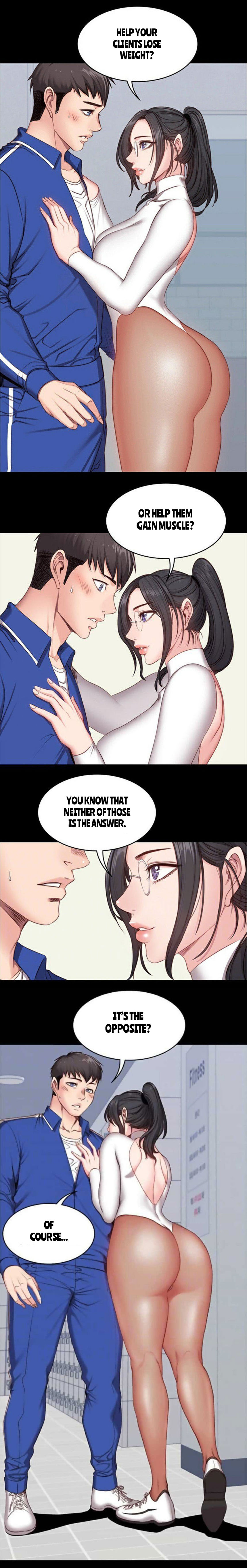 Busige Fitnessstudio-Chefin trainiert und fickt Mädchen - Image 140