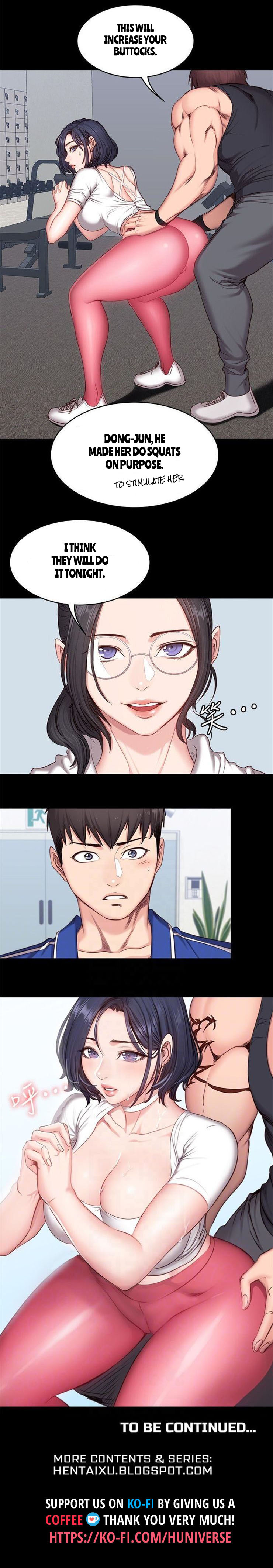 Busige Fitnessstudio-Chefin trainiert und fickt Mädchen - Image 170