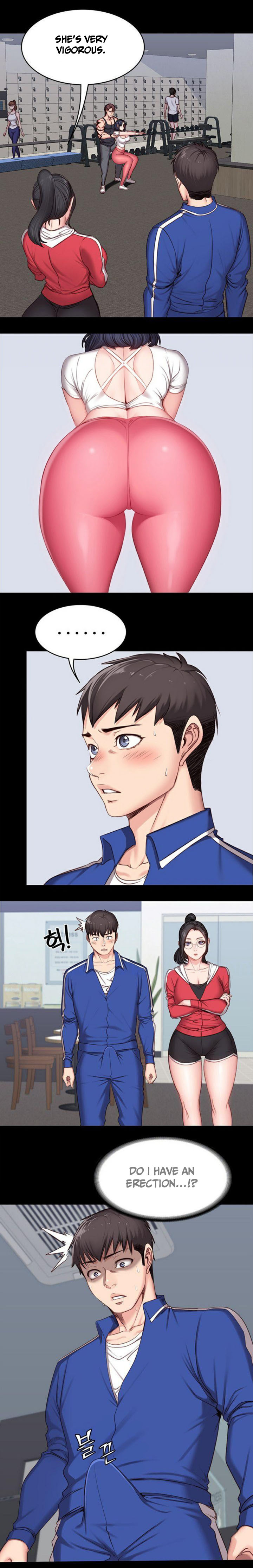 Busige Fitnessstudio-Chefin trainiert und fickt Mädchen - Image 172