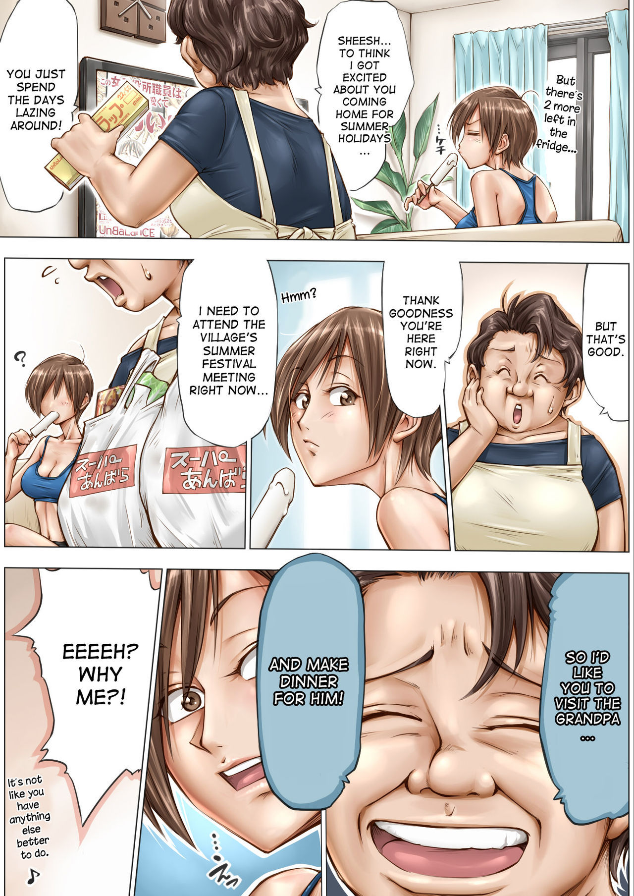 Papy pervers séduit écolopine poitrine généreuse - Image 4