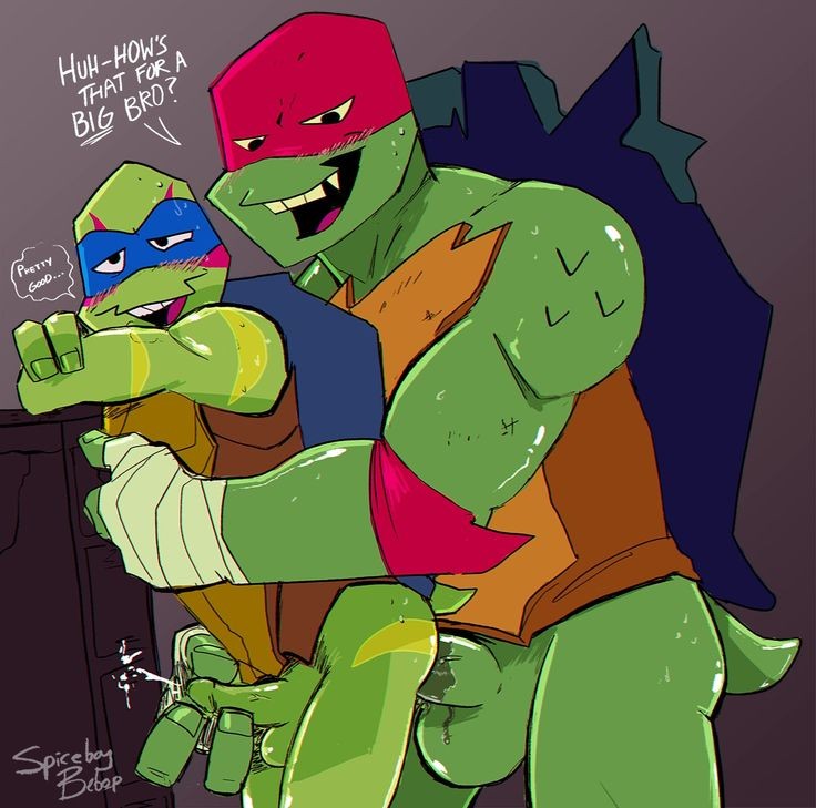 同性恋青少年变异忍者神龟激烈口交 - Image 13