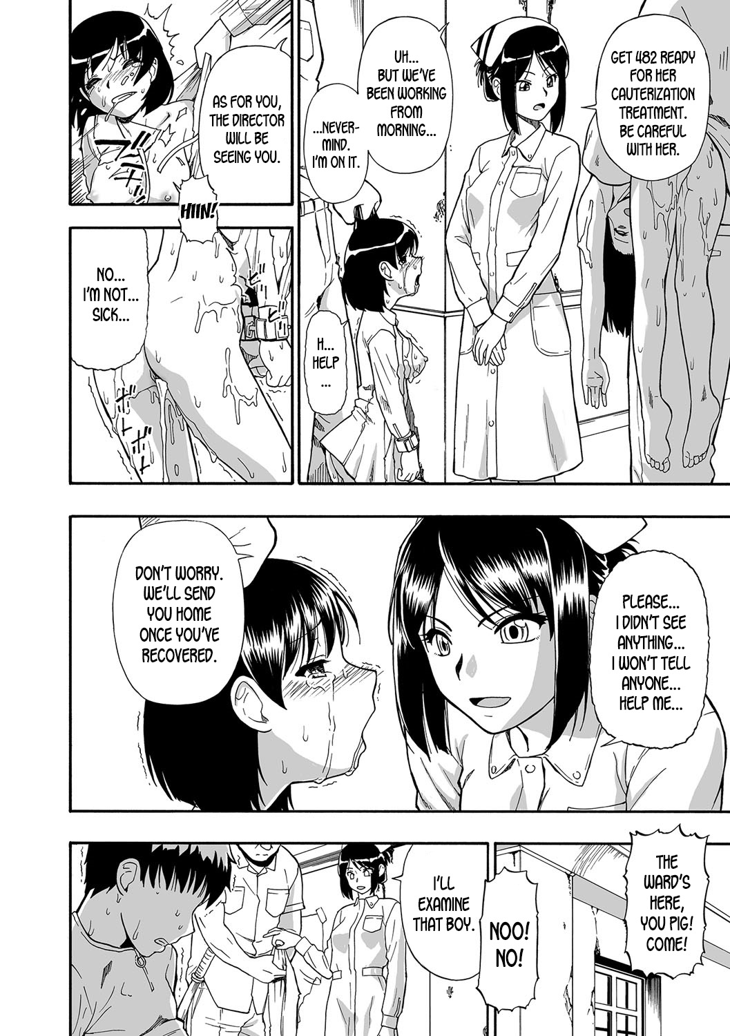 Заключенные психиатрической больницы используются как игрушки для бондажа в свинарнике - Image 23