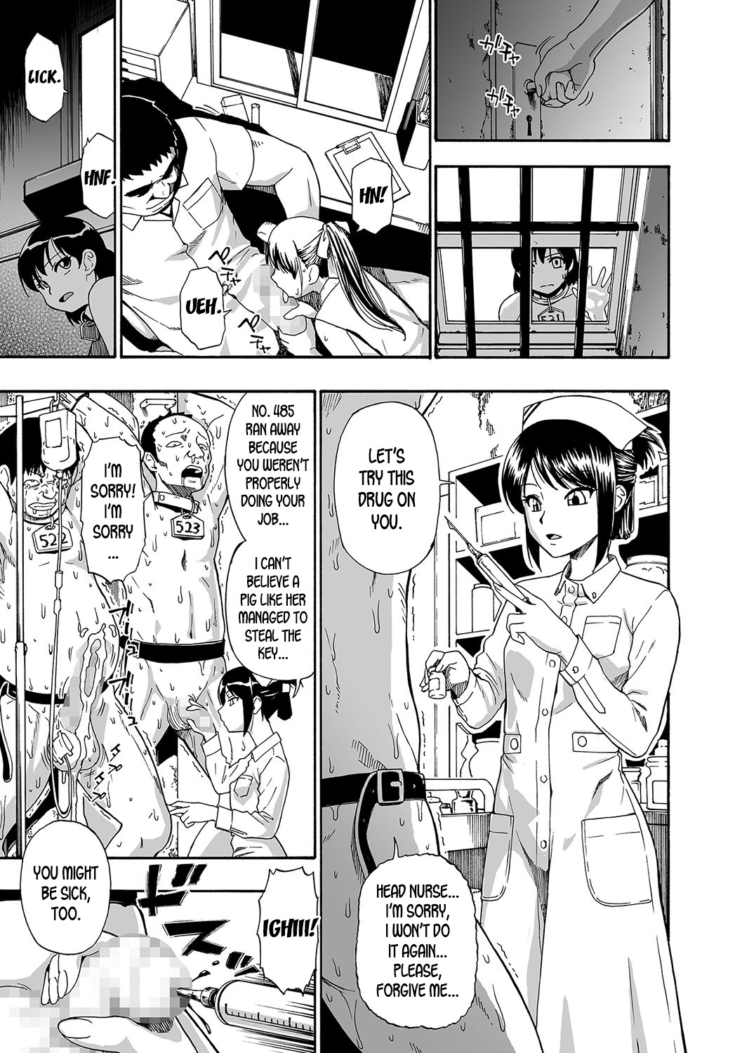 Заключенные психиатрической больницы используются как игрушки для бондажа в свинарнике - Image 46