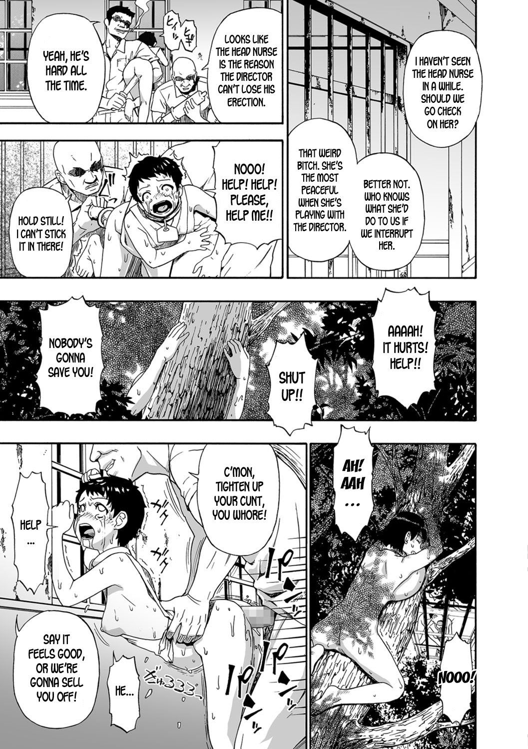 Заключенные психиатрической больницы используются как игрушки для бондажа в свинарнике - Image 122