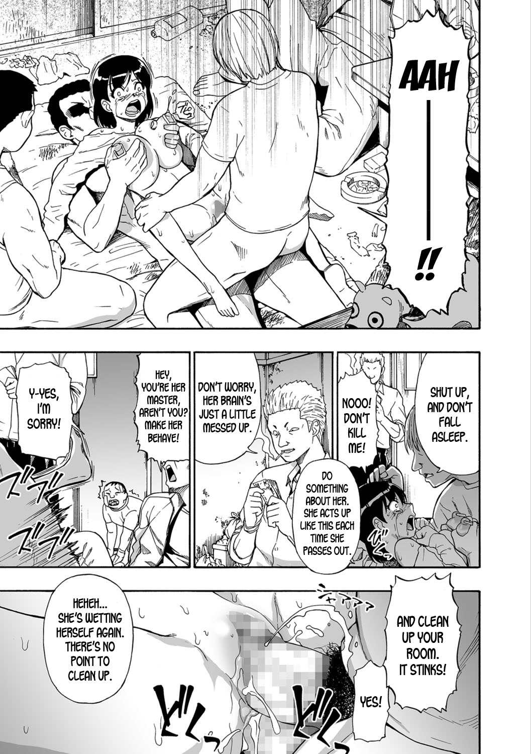 Заключенные психиатрической больницы используются как игрушки для бондажа в свинарнике - Image 156