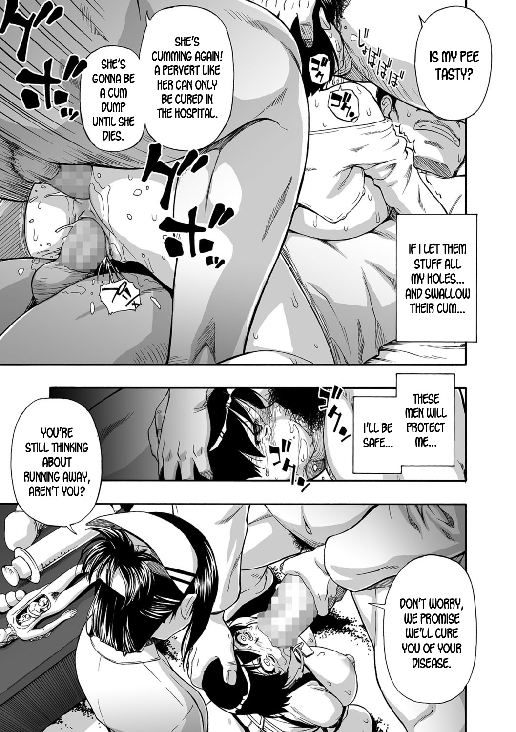 Заключенные психиатрической больницы используются как игрушки для бондажа в свинарнике - Image 166