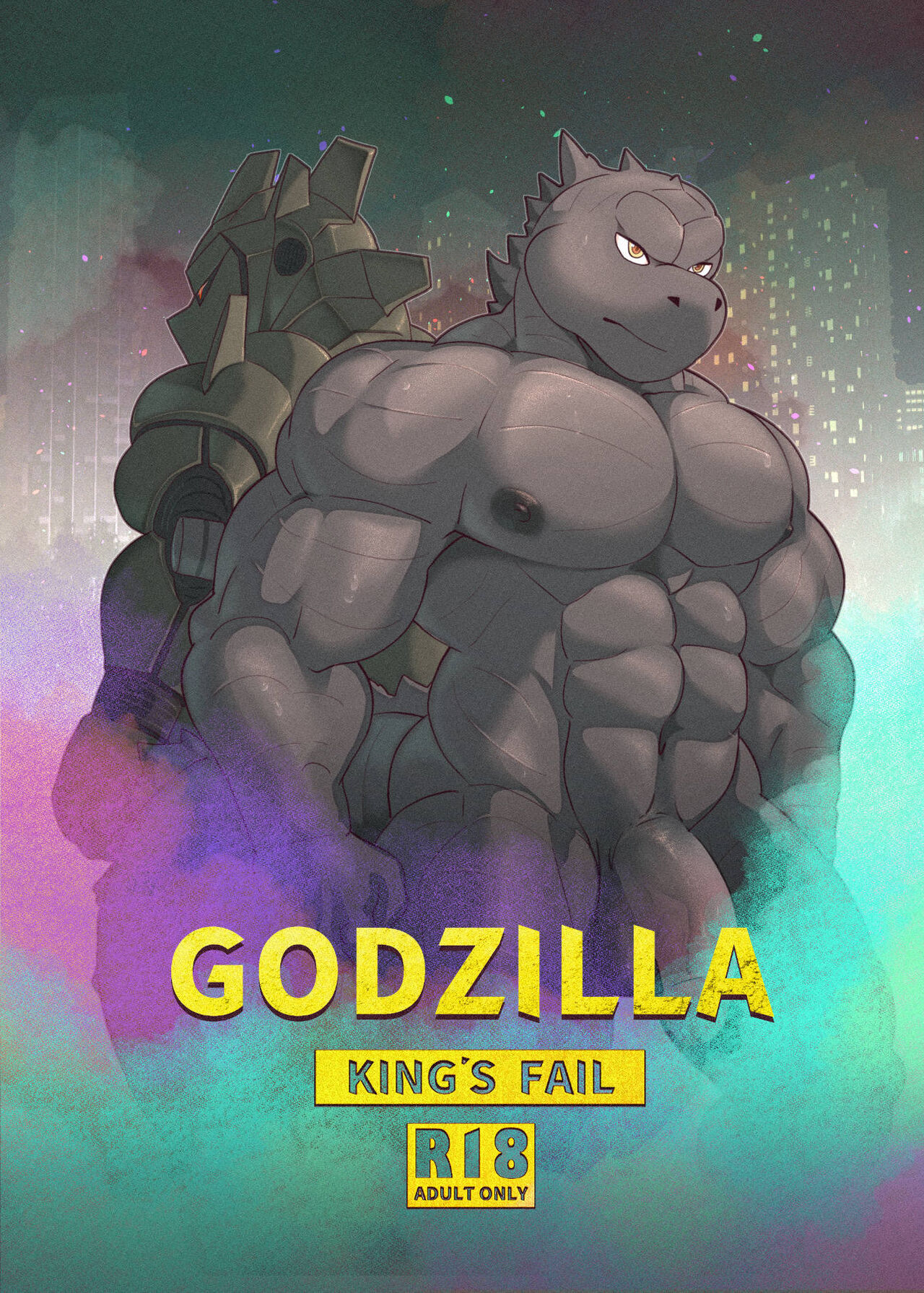 Mechagodzilla gay capture et baise Godzilla - Image 1