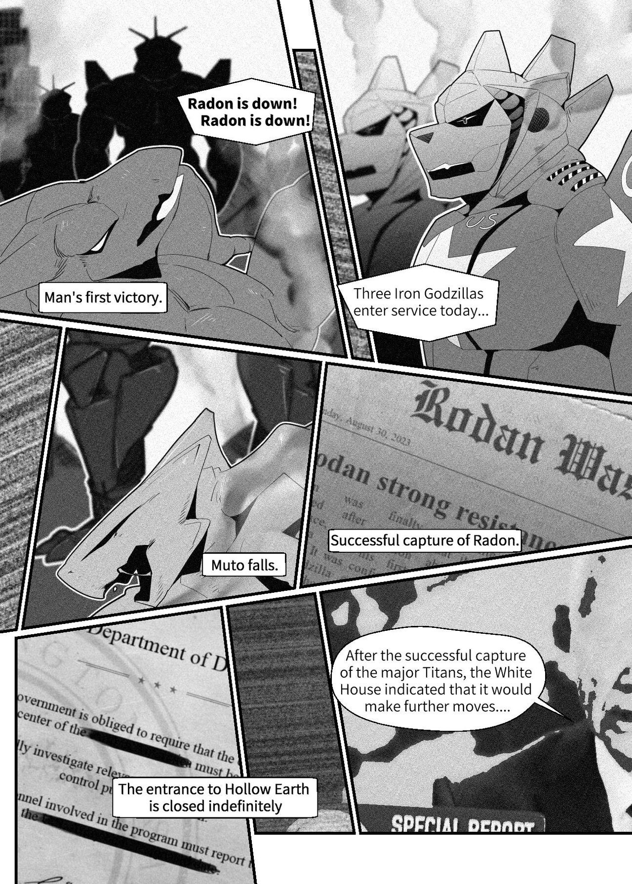 Mechagodzilla gay capture et baise Godzilla - Image 5