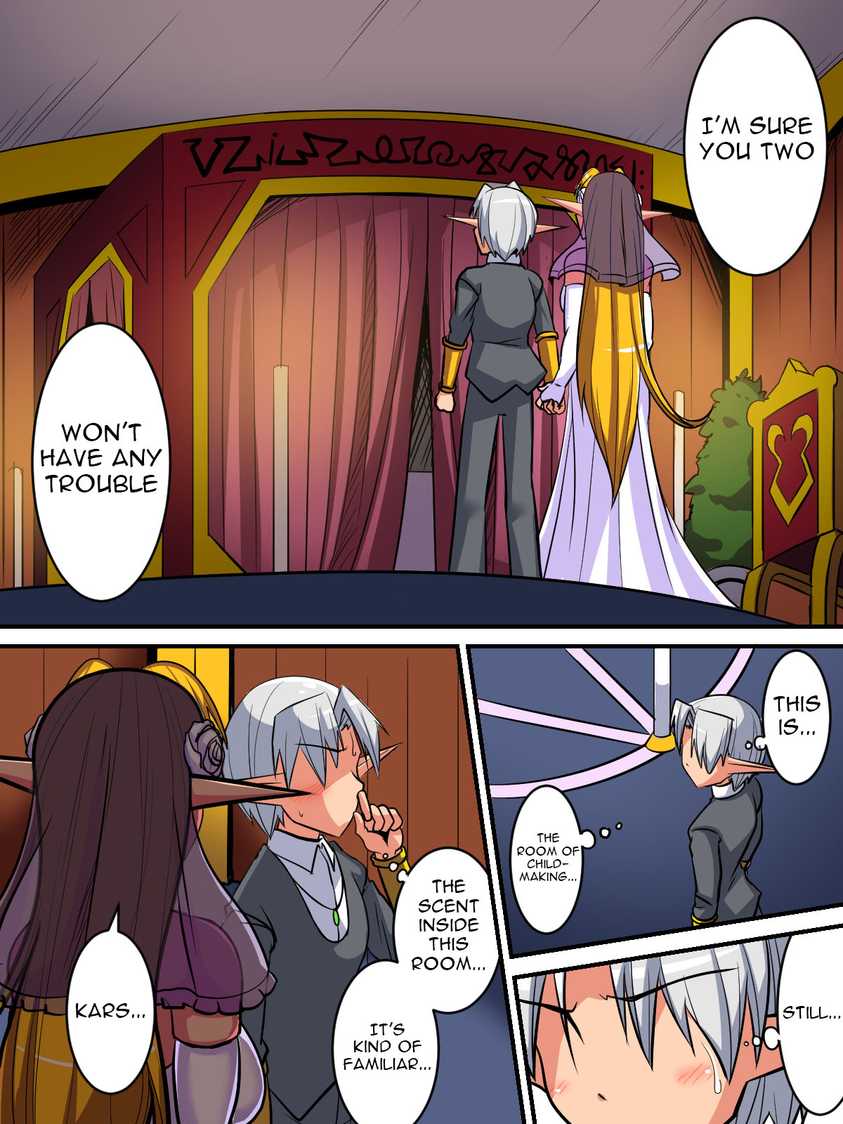 Kultureller Austausch von Elf-Mutter und Tochter, Futanari Tentakel-Ecchi - Image 5