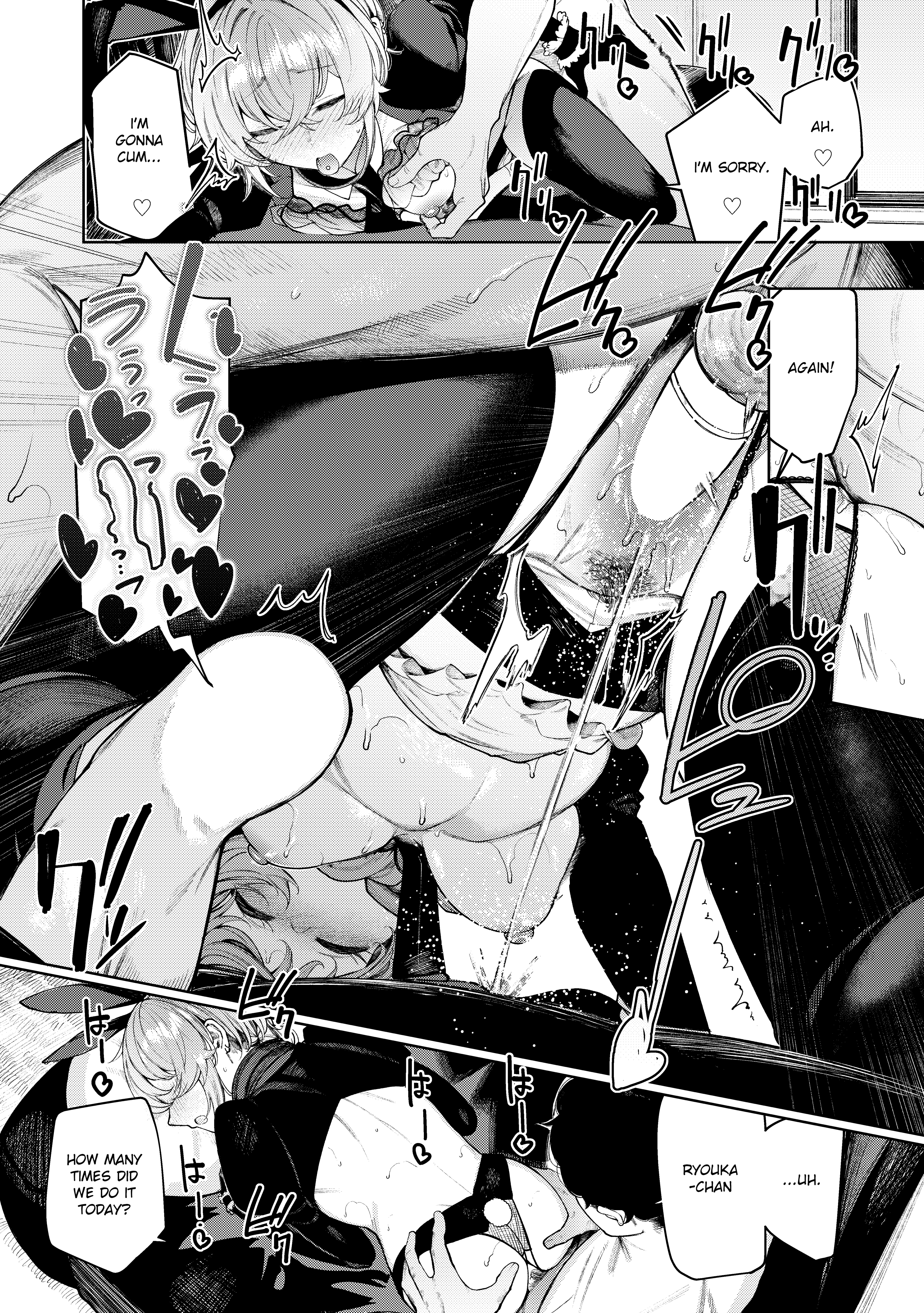 Секс в костюме с моей девушкой-хулиганкой - Хентай - Image 34