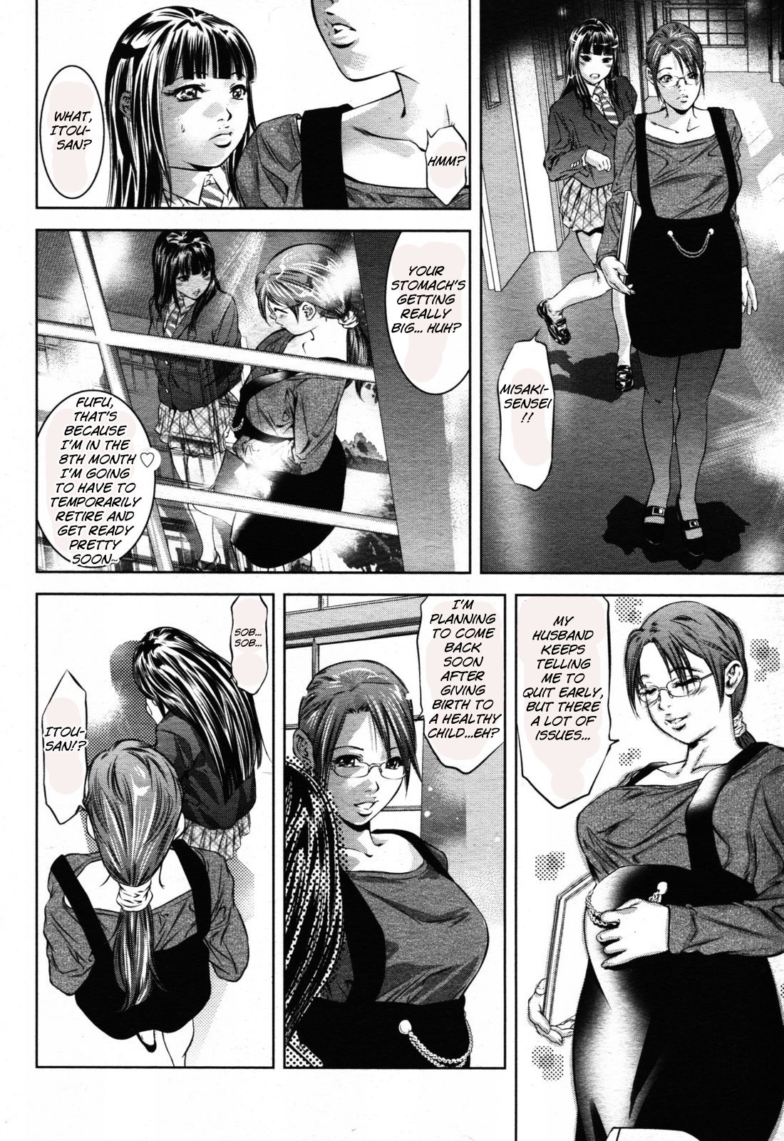 Adolescente hentai sucia follada por maestros en ambos agujeros - Image 7