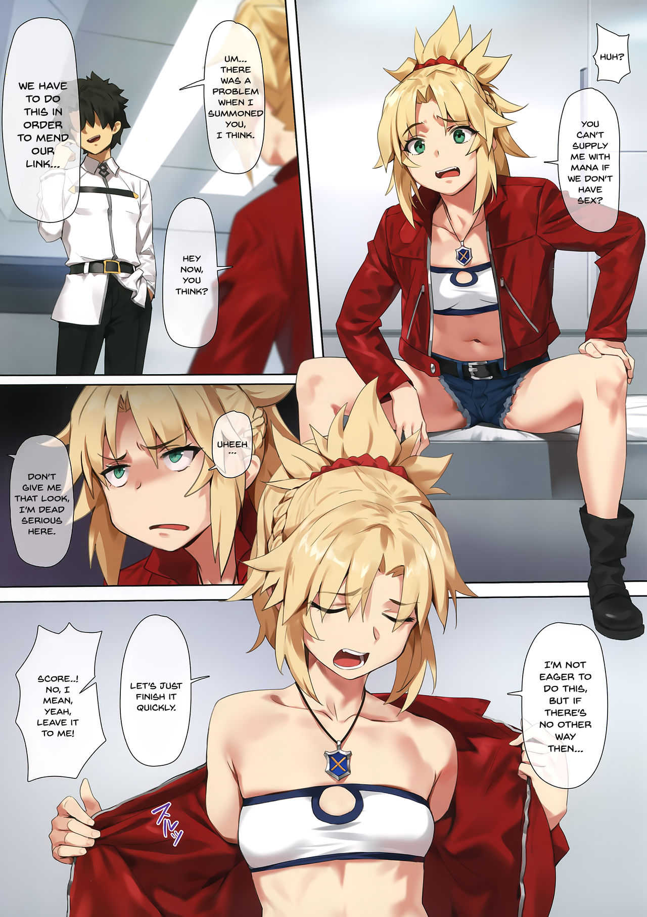 Blonde FGO Servant Creampied in Slave Pussy - Image 2