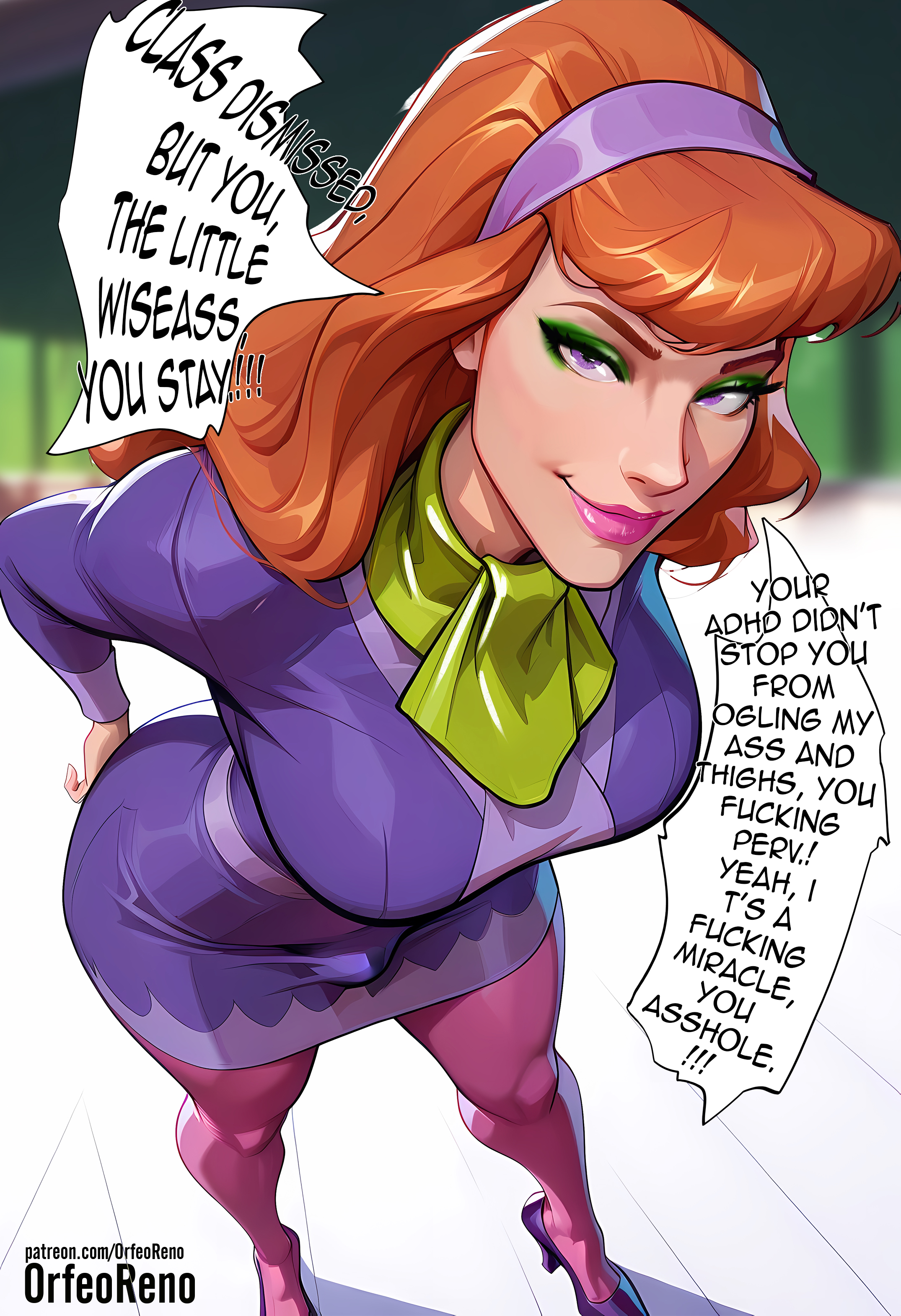 Daphne Blake shemale coquine reçoit creampie anal intense d’un élève délinquant - Image 3