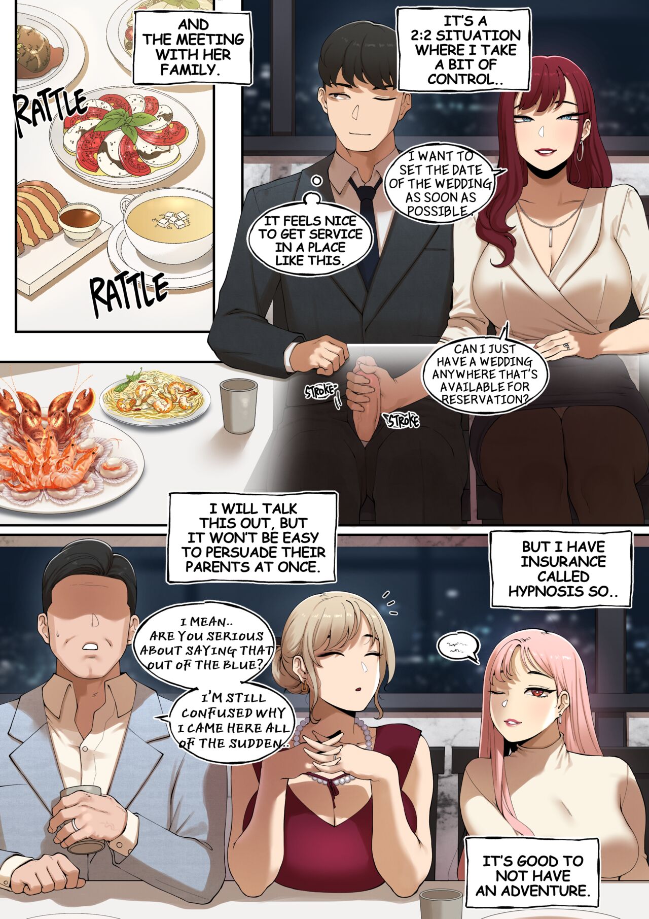 Application d'hypnose transforme la famille en harem hentai - Image 16