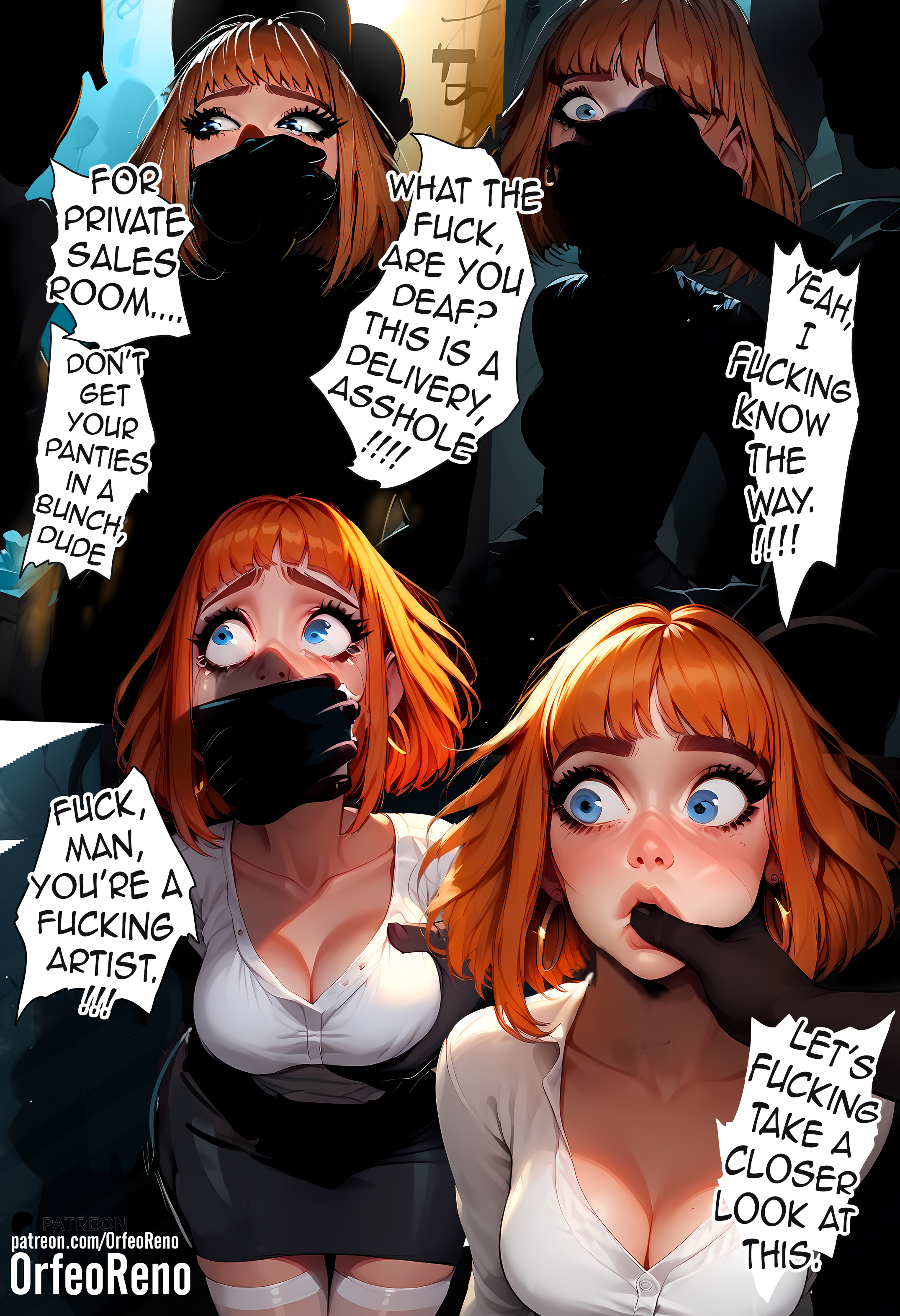 Homme roux devient une fille chaude et esclave sexuelle 3D - Image 6