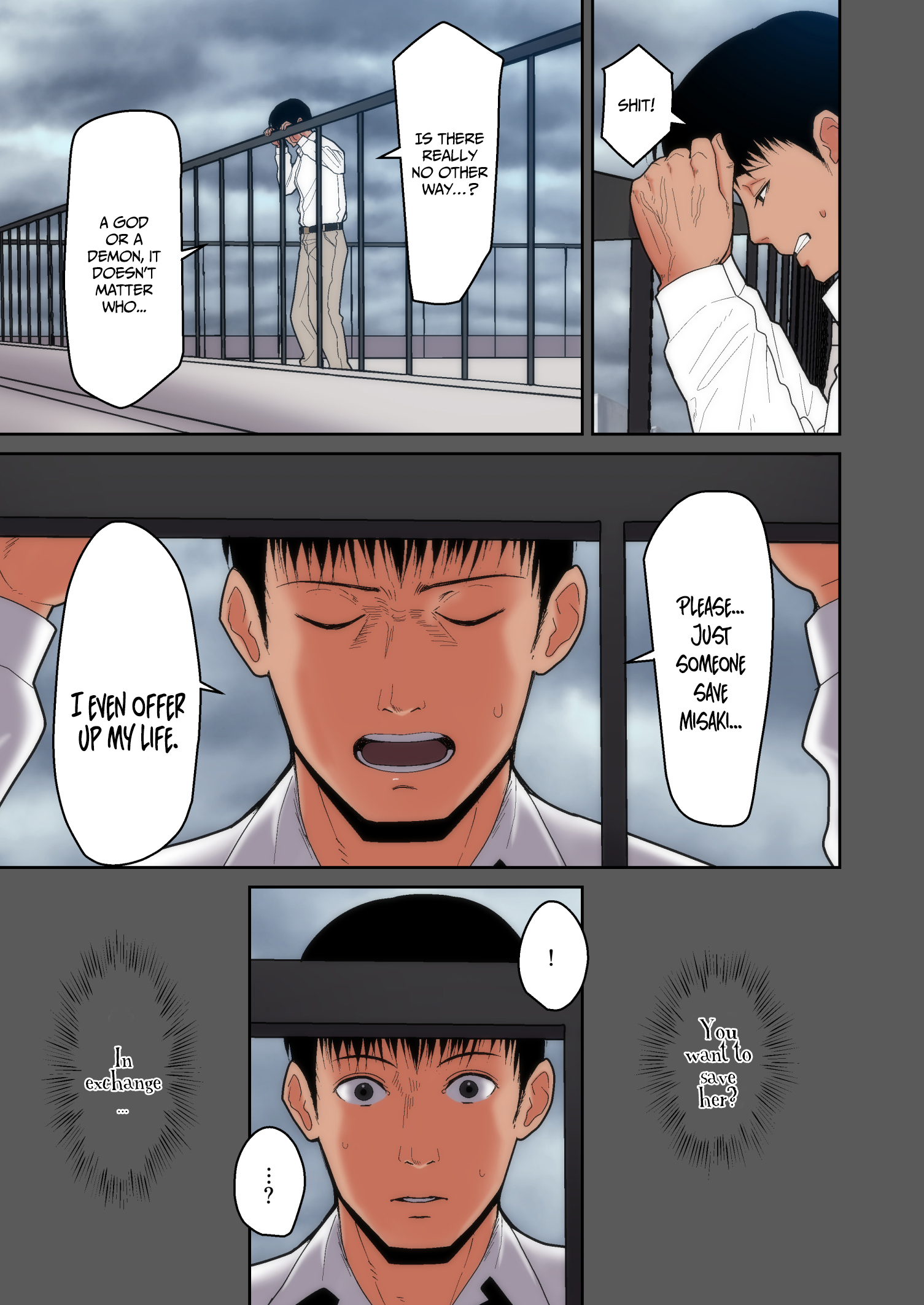 Жена умрёт, если муж не увидит, как она изменяет в горячих хентая-комиксах - Image 7