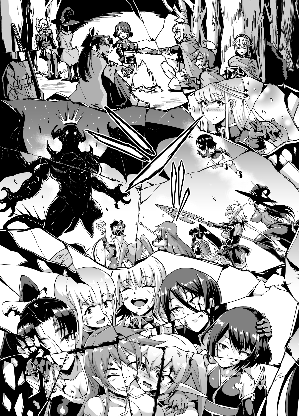 Гипно-приложение Фантазия - Управление разумом трахает грудастых девушек-фэнтези - Image 60