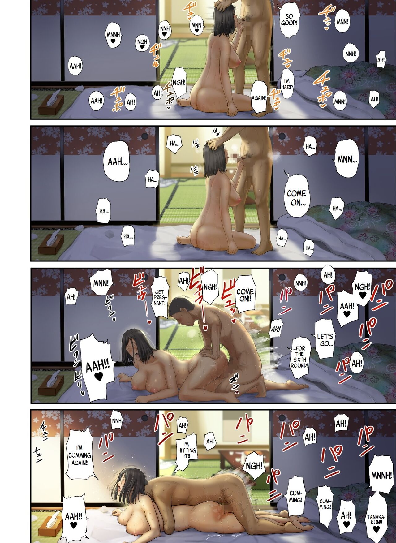 Jungfräuliche Chefin vom Büro von großbrüstiger Kollegin geschwängert - Image 94