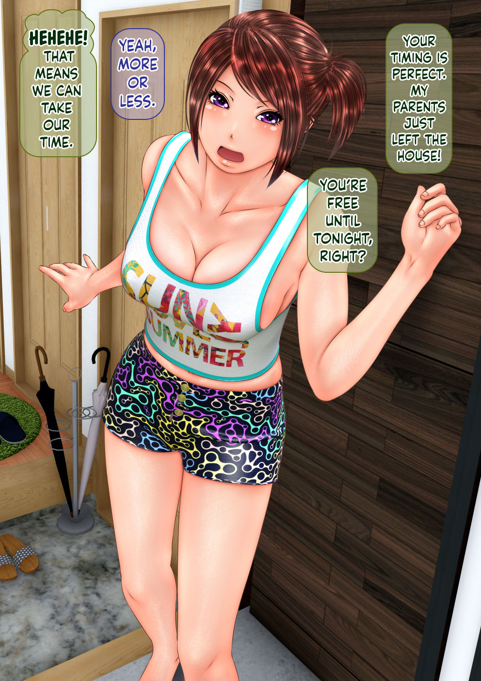 Ich habe meine Pappschwester intensiv gefickt, während wir aufs Haus aufpassten - Image 55