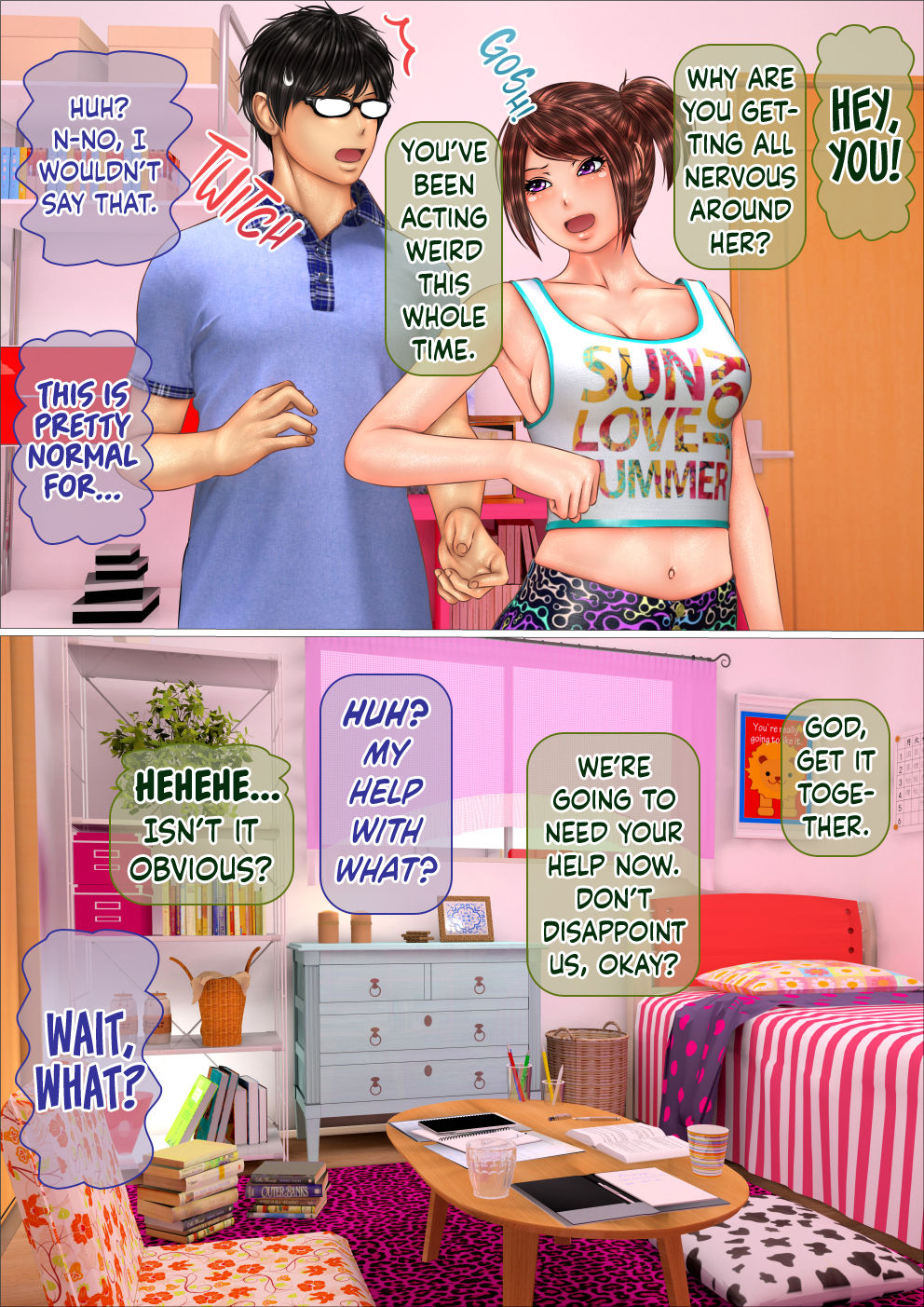 Ich habe meine Pappschwester intensiv gefickt, während wir aufs Haus aufpassten - Image 59