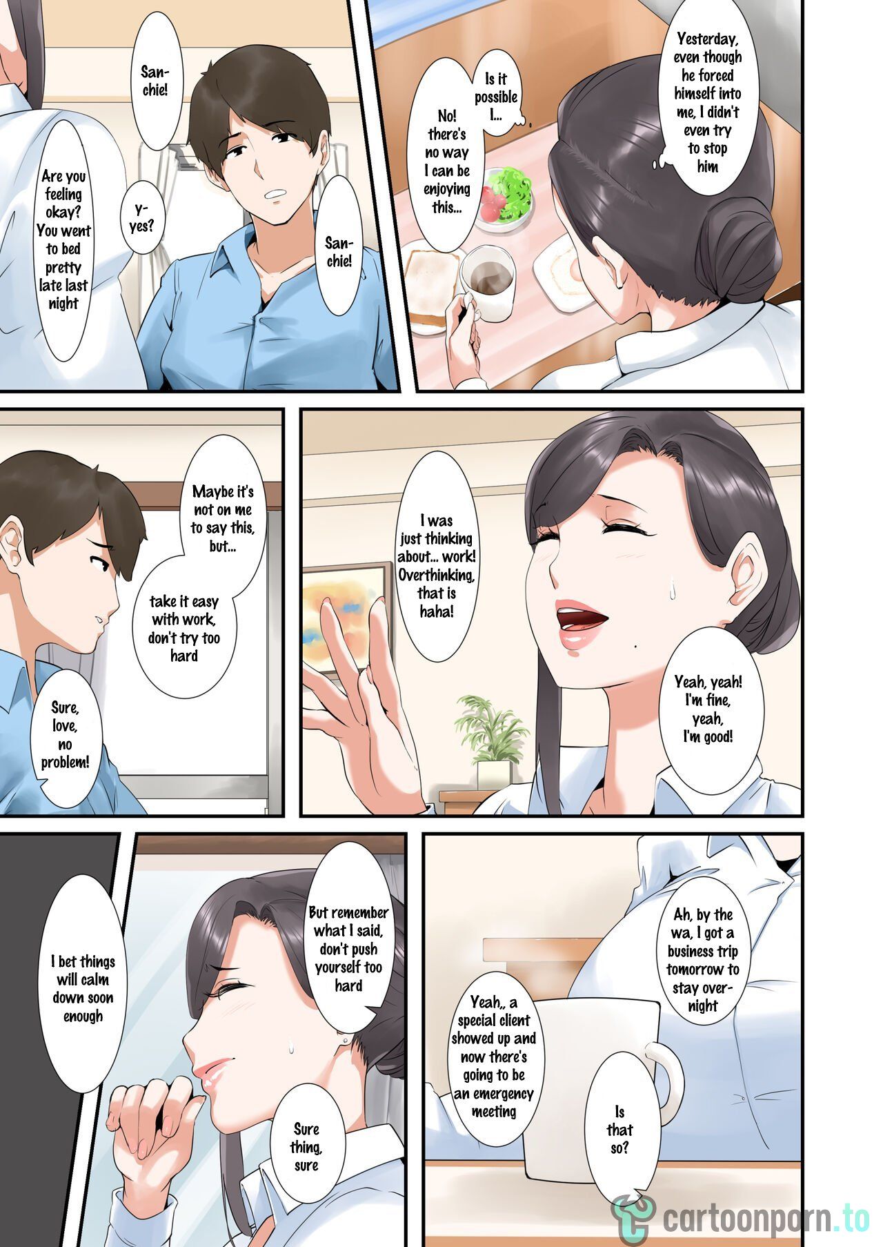 Blackmailed cheating wife feels intense pleasure from this dick - Image 16