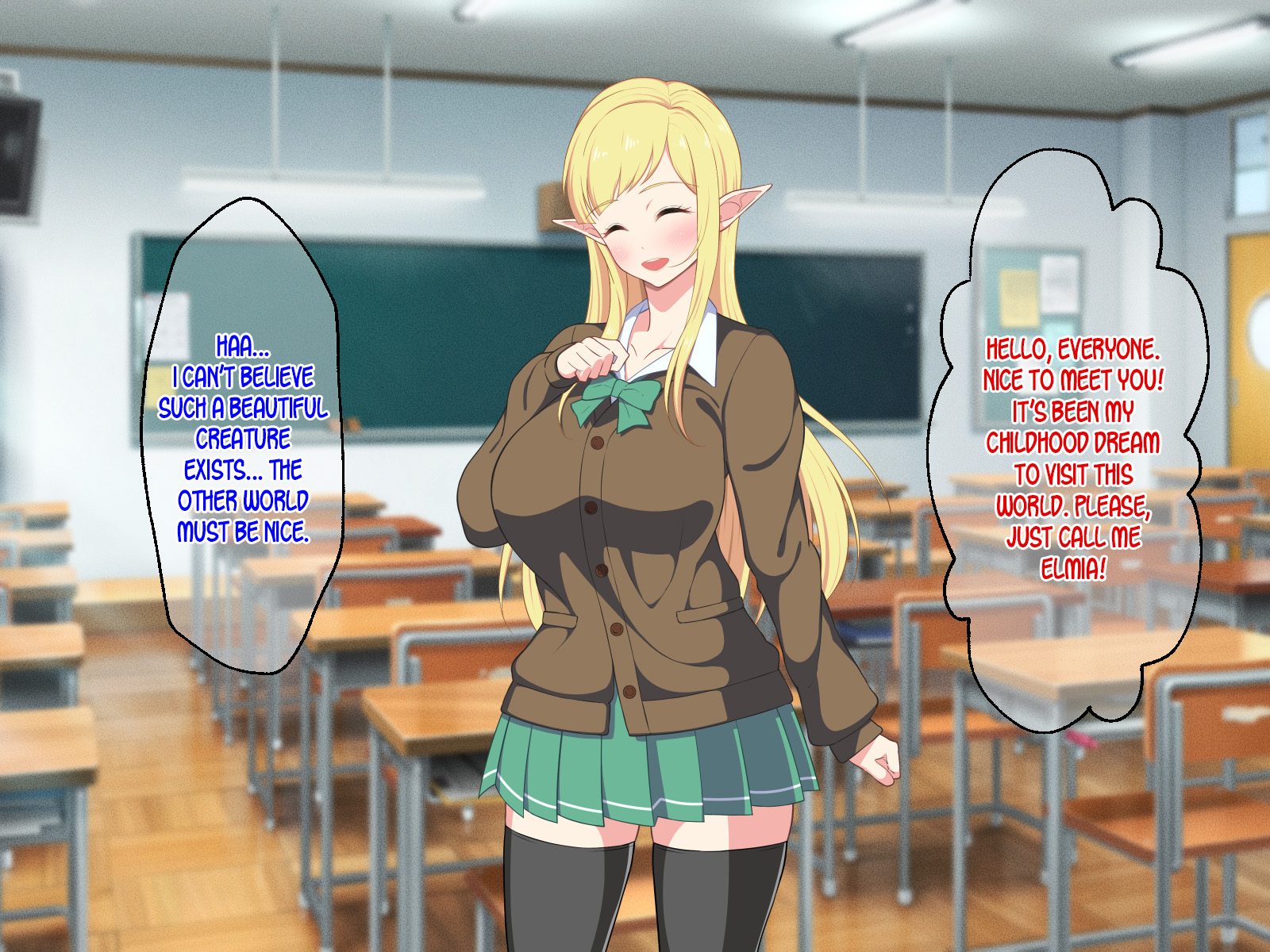 巨乳少女精灵啦啦队员在深度成人漫画中补充魔力 - Image 4