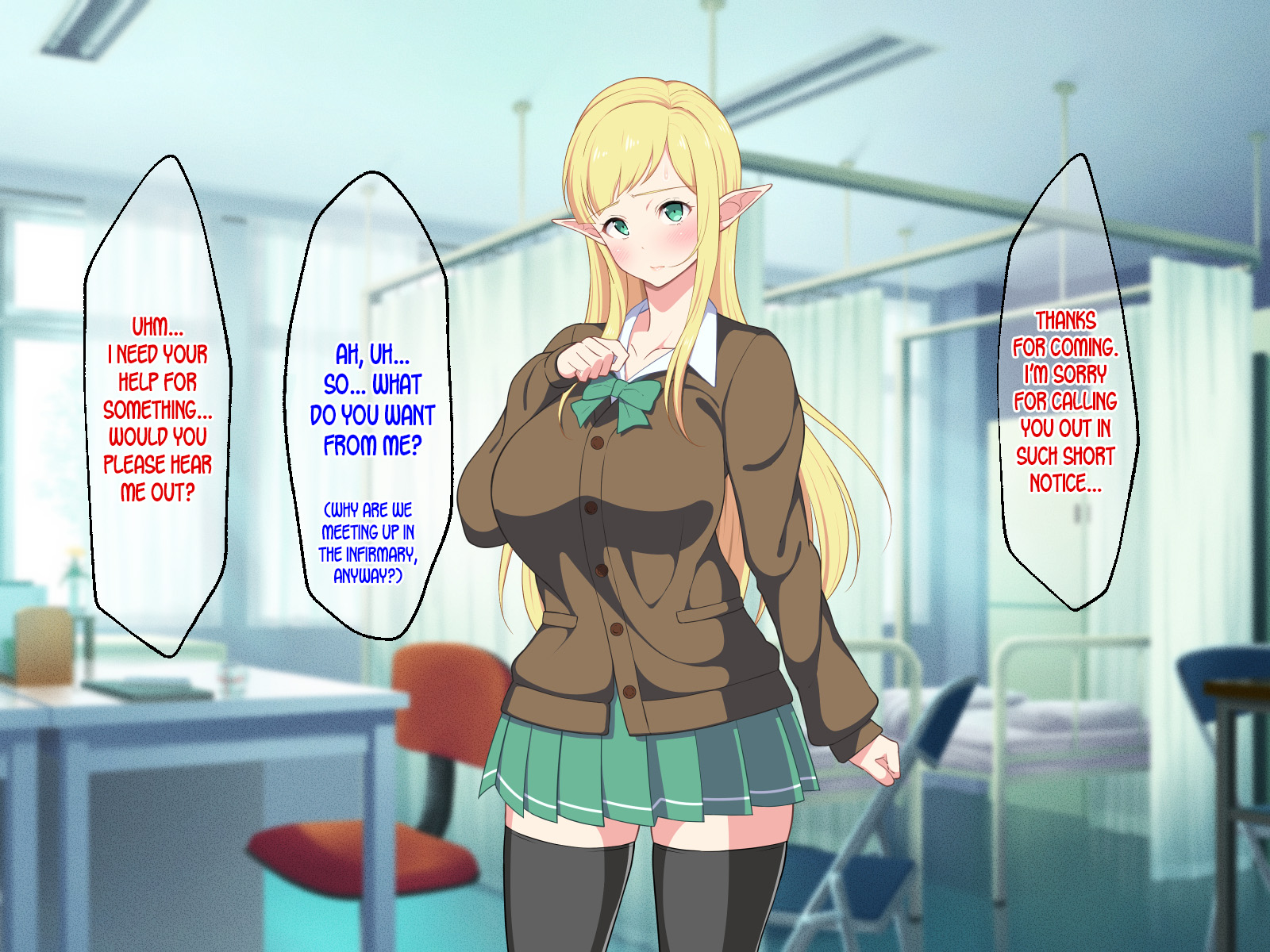 巨乳少女精灵啦啦队员在深度成人漫画中补充魔力 - Image 7