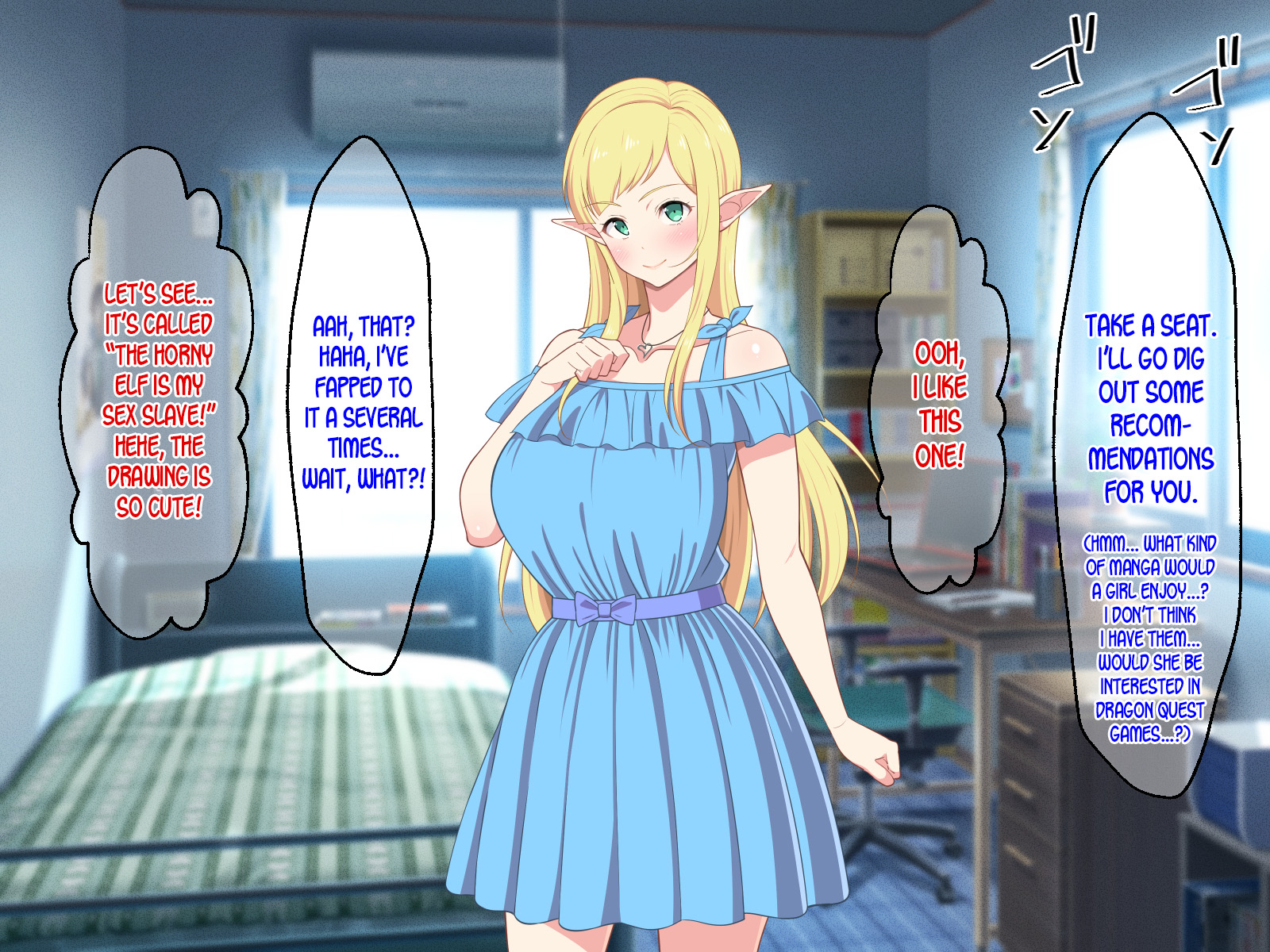 巨乳少女精灵啦啦队员在深度成人漫画中补充魔力 - Image 27