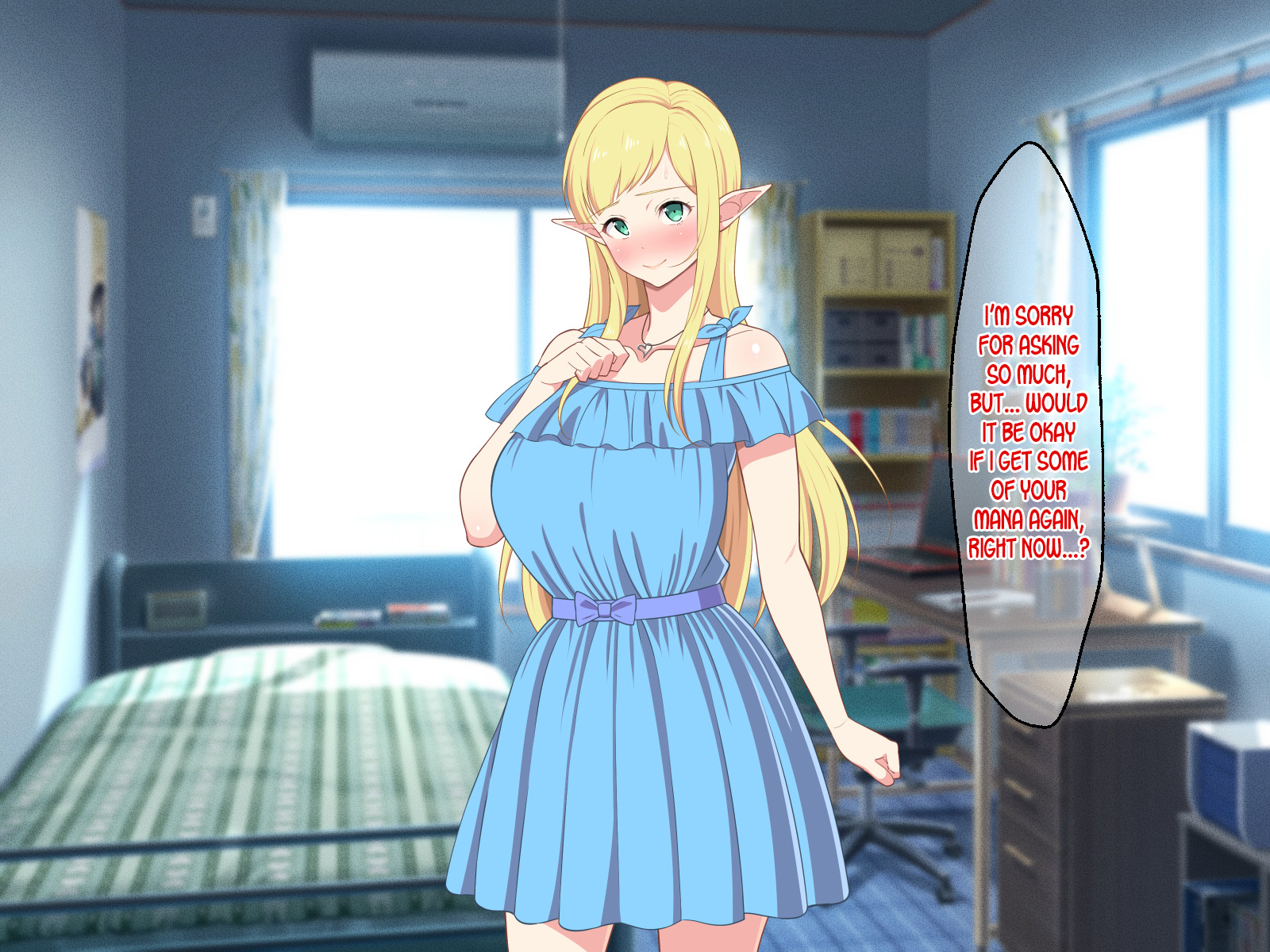 巨乳少女精灵啦啦队员在深度成人漫画中补充魔力 - Image 29