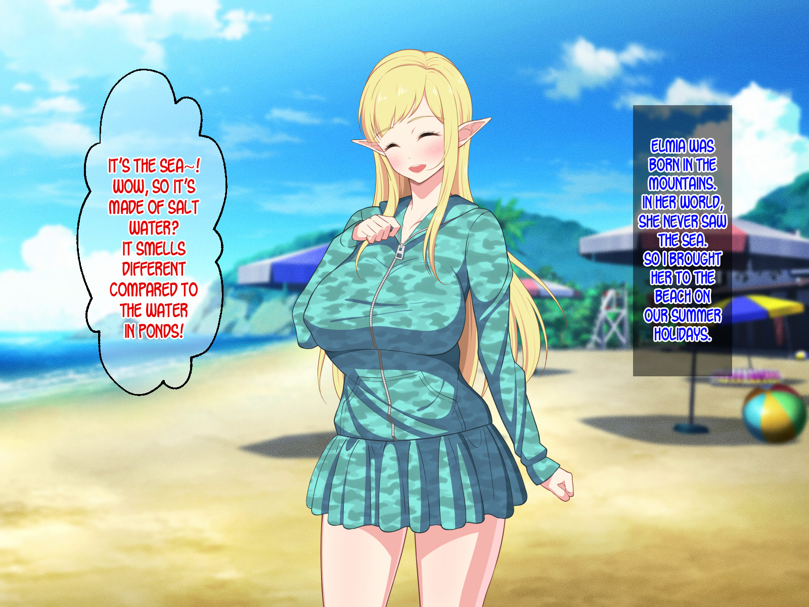 巨乳少女精灵啦啦队员在深度成人漫画中补充魔力 - Image 74