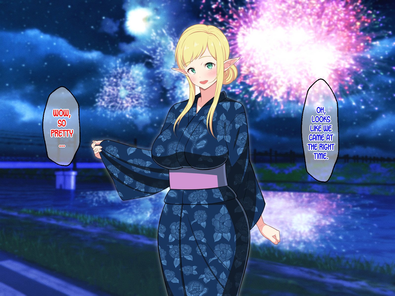 巨乳少女精灵啦啦队员在深度成人漫画中补充魔力 - Image 95