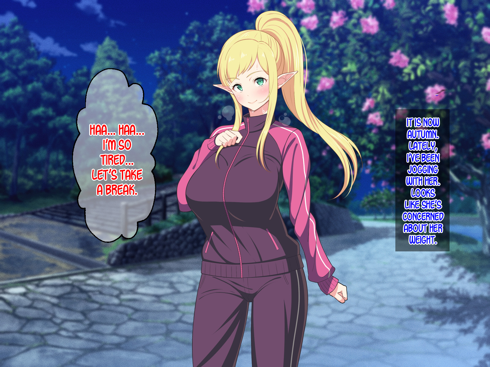 巨乳少女精灵啦啦队员在深度成人漫画中补充魔力 - Image 121