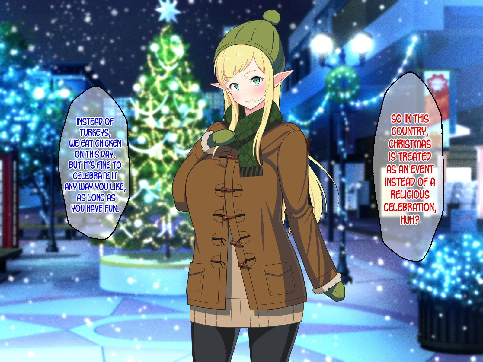 巨乳少女精灵啦啦队员在深度成人漫画中补充魔力 - Image 141