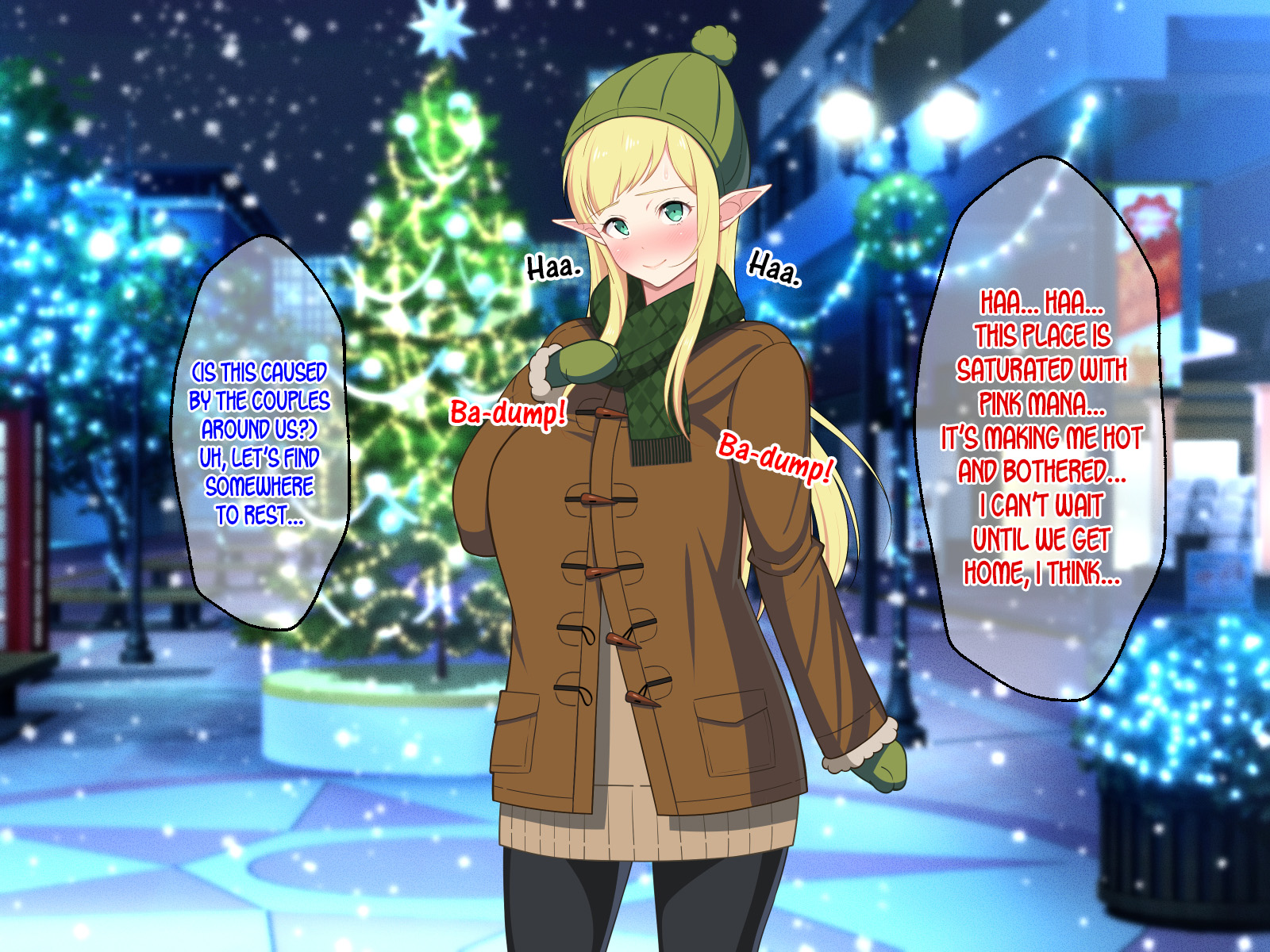 巨乳少女精灵啦啦队员在深度成人漫画中补充魔力 - Image 142