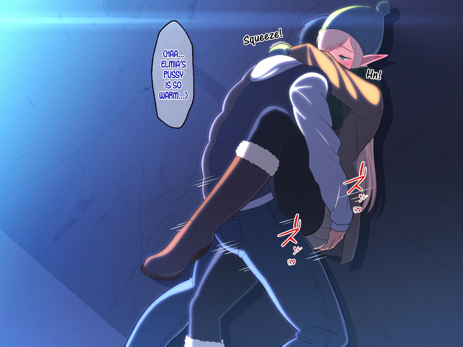 巨乳少女精灵啦啦队员在深度成人漫画中补充魔力 - Image 144