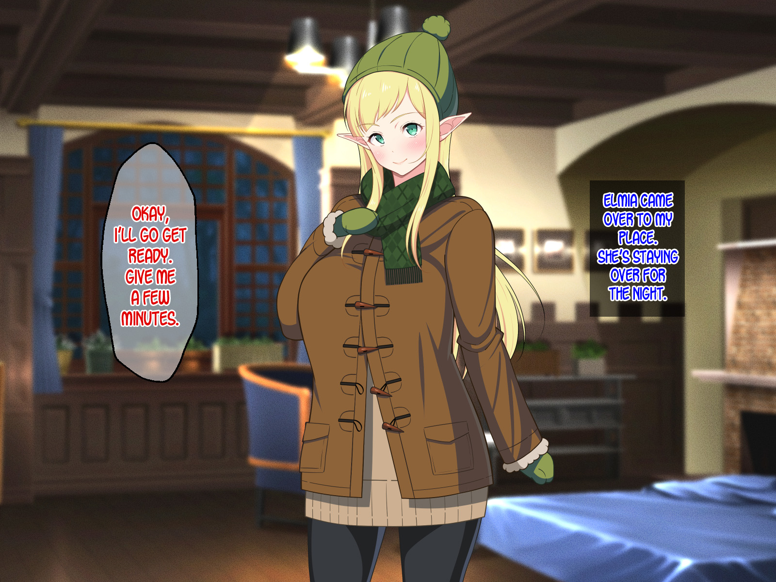 巨乳少女精灵啦啦队员在深度成人漫画中补充魔力 - Image 148