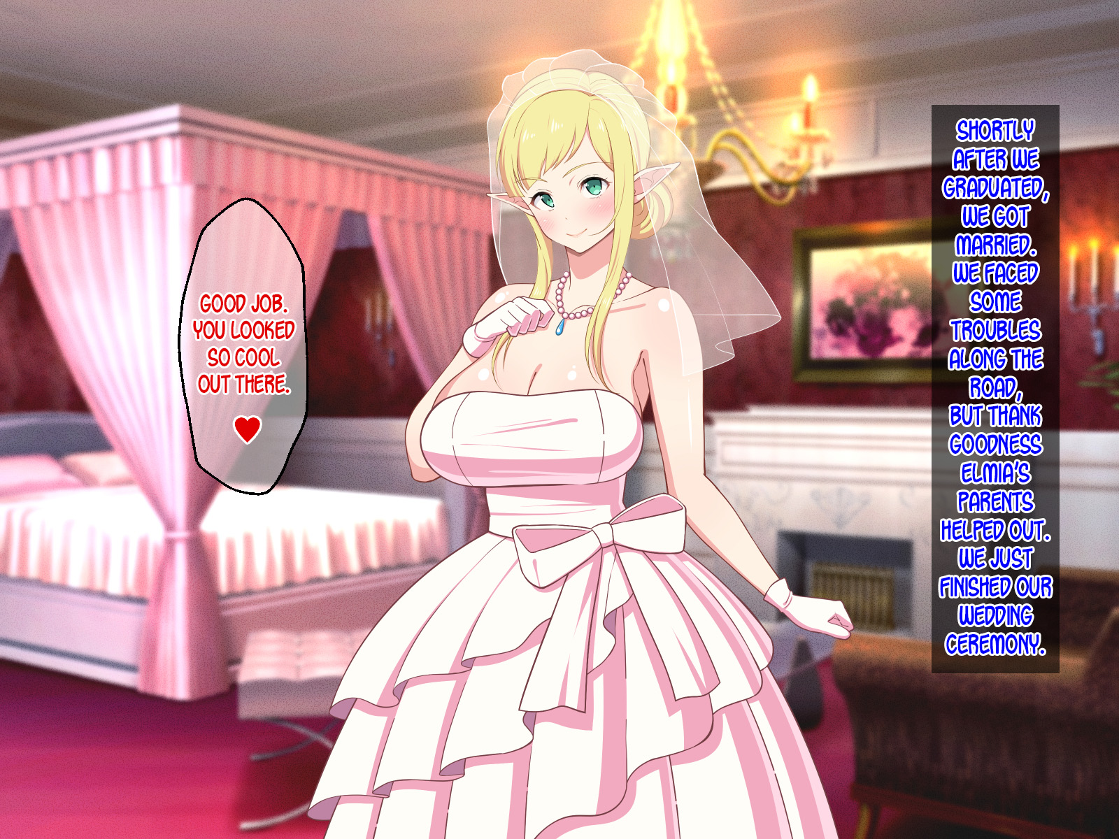 巨乳少女精灵啦啦队员在深度成人漫画中补充魔力 - Image 163