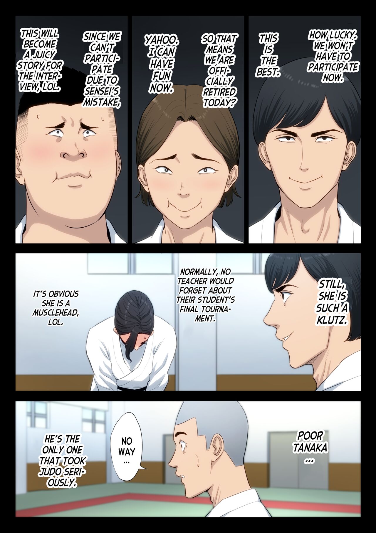 Judotrainerin mit riesigen Titten von Schülern hart gefickt - Image 12