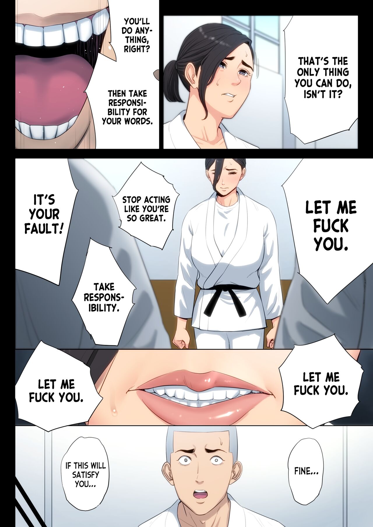 Judotrainerin mit riesigen Titten von Schülern hart gefickt - Image 18