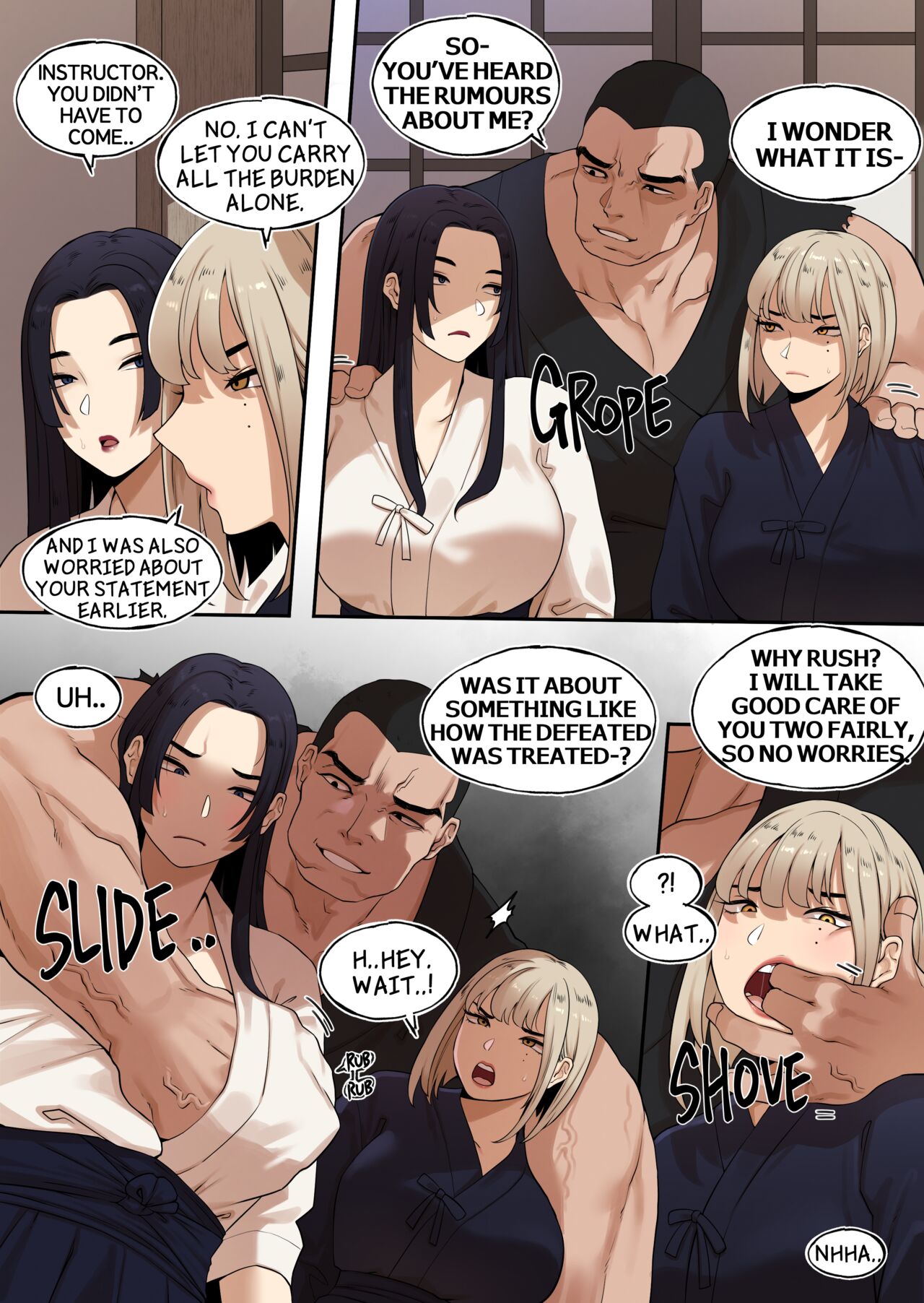 傲慢な剣道マスターが敗北して犯される - Image 6