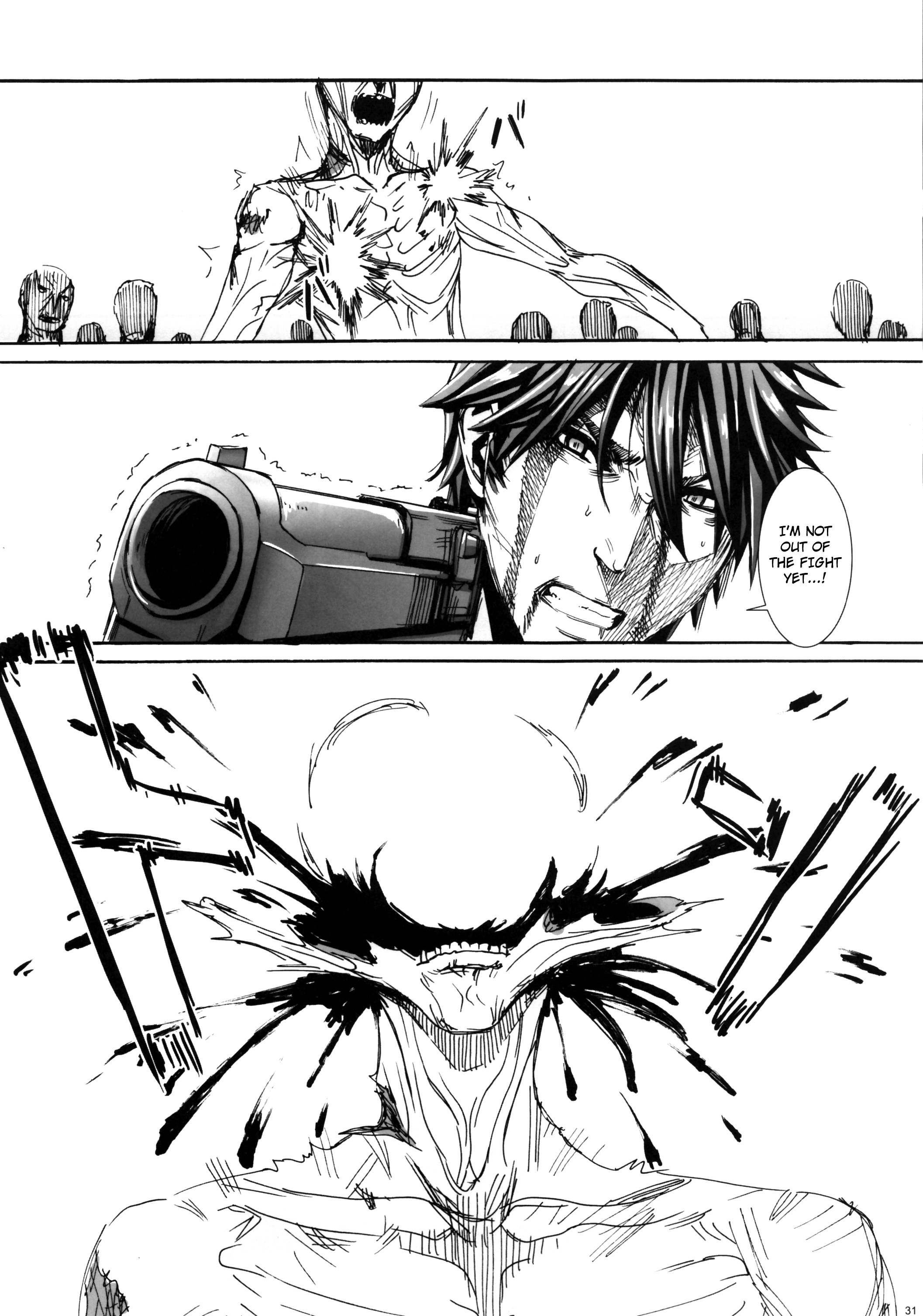 丰满的女武士户外汽车引擎盖性交 - 死者的吻 - Image 27